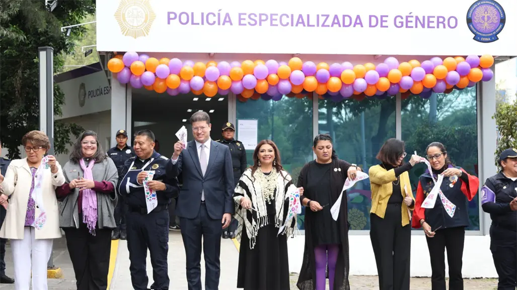 Claudia Brugada inaugura la primera Estación de Policía Especializada de Género en Tlatelolco en CDMX