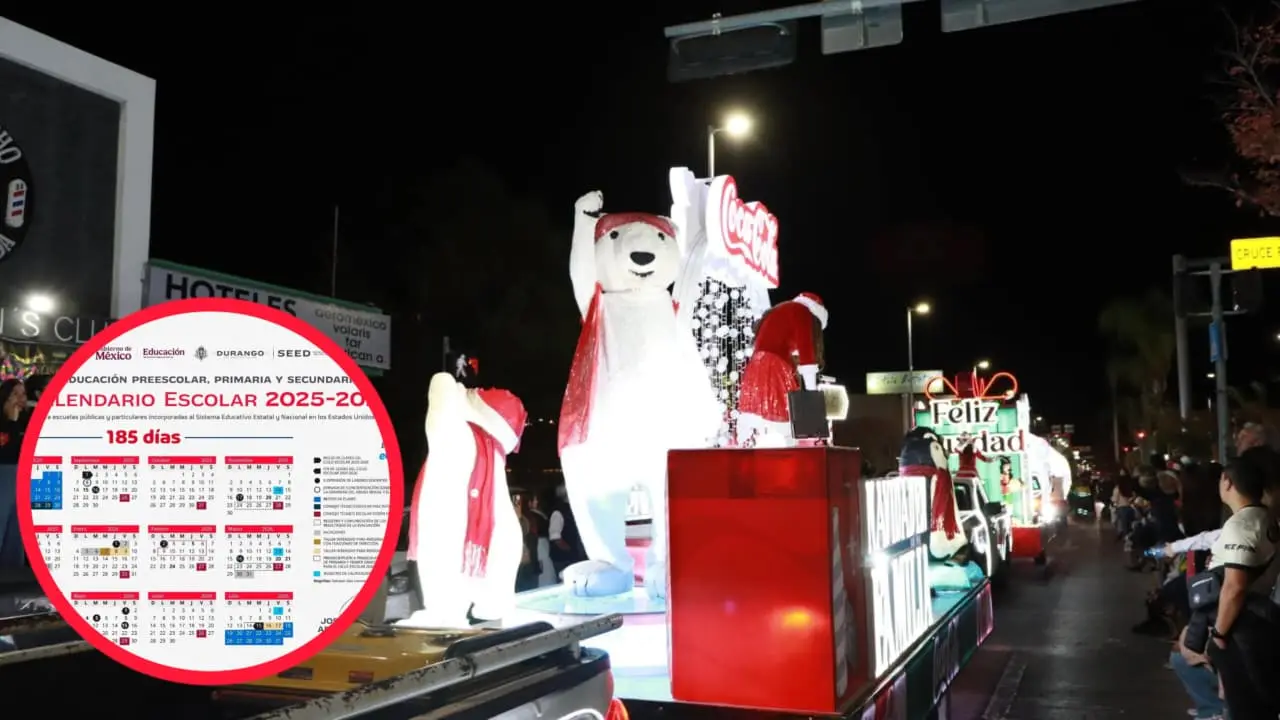 Después de algunos ajustes en el calendario escolar de Durango este será su último día de clases. | Foto: Facebook/ Dirección Municipal de Fomento Económico y Turismo de Durango.