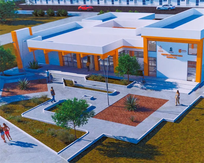 imagen recuadro El Centro Comunitario de la colonia Valle Santa Isabel está diseñado para la primera infancia. Foto: Gobierno de Juárez