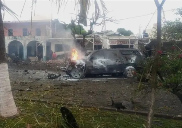 FGR investiga coche bomba en Coahuayana, Michoac&aacute;n, como delincuencia organizada y no por terrorismo