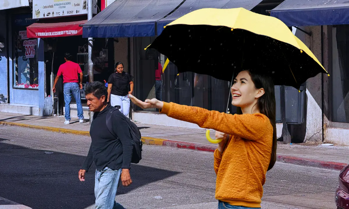 Con el ingreso del nuevo Frente Frío a Yucatán no habrá descenso de la temperatura, pero si fuertes lluvias Foto: Canva/Irving Gil