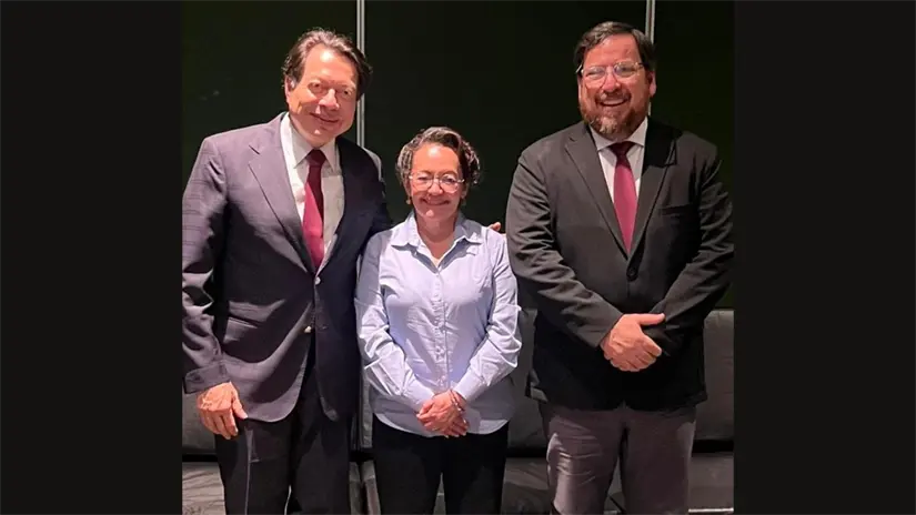 imagen recuadro Gestiona Miguel Ángel Valdez García, secretario de la SET más planteles educativos en el estado al Secretario de Educación Pública, Mario Delgado Carrillo | Foto: FB SET