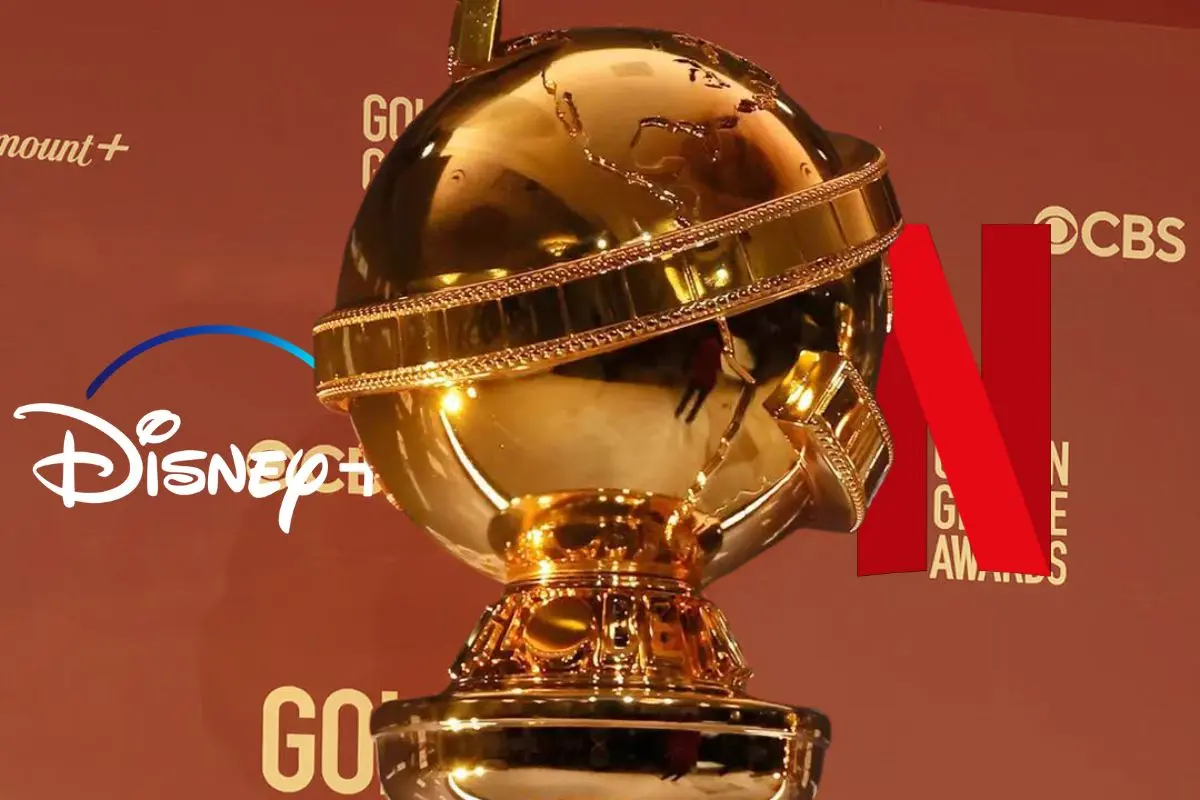 La mayoría de las producciones nominadas a los Golden Globe 2026 están en streaming. FOTO: CANVA/IG: @entertainmentweekly/Netflix/Disney