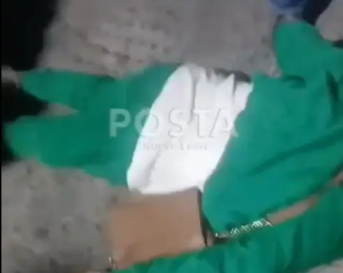 Una de las jóvenes heridas por el atropello. Foto: POSTA.