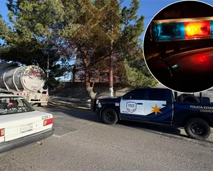 Confiscan pipa en carretera Saltillo-Torreón con 30 mil litros de hidrocarburo