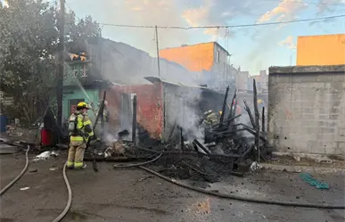 Incendio en Apodaca provoca daños en una vivienda