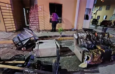 Pleito con machete termina con una casa incendiada en Cancún: no se detuvo al responsable