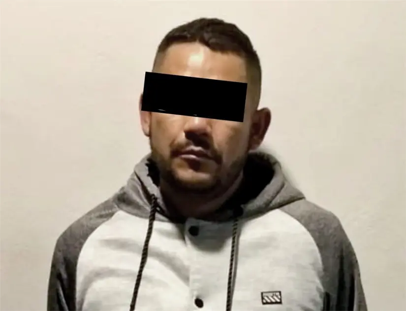 imagen recuadro Josué David es el hombre que fue detenido tras disparar contra su pareja. Foto: Policía de Guadalupe.