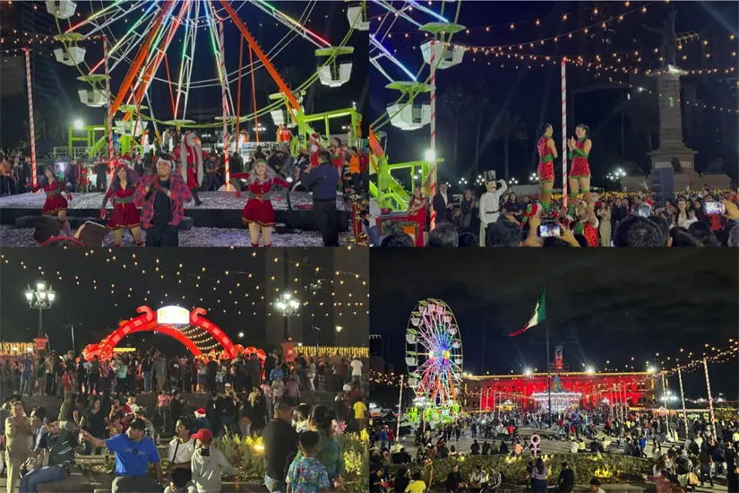 imagen recuadro La tradicional rueda de la fortuna. Foto: Vianney Carrera