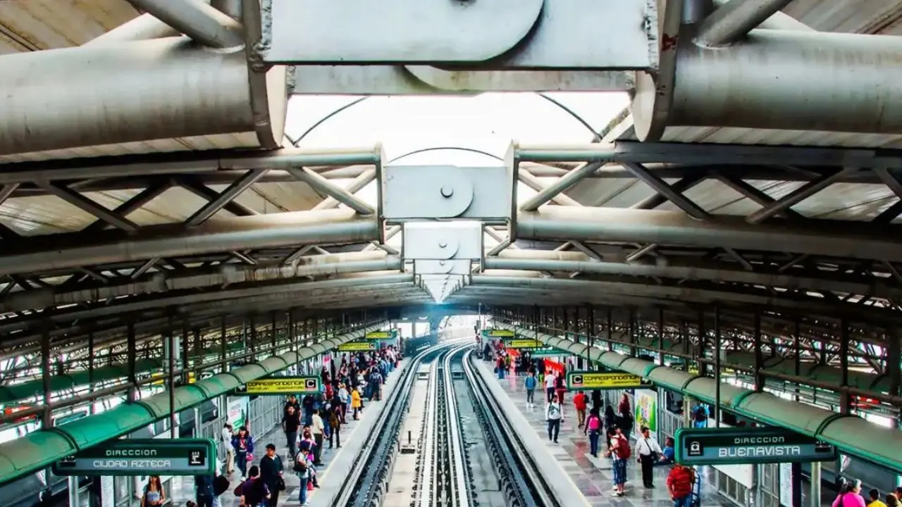 Estación del Metro CDMX.   Foto: X (@MetroCDMX)