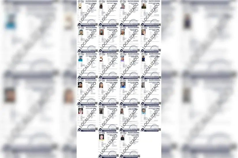 imagen recuadro Un total de 22 personas desaparecidas fueron localizadas en Tamaulipas en la última semana. Foto: FGJT