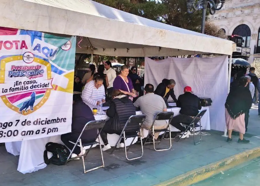 Finaliza la jornada de votación del Presupuesto Participativo en Durango