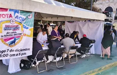 Finaliza la jornada de votación del Presupuesto Participativo en Durango