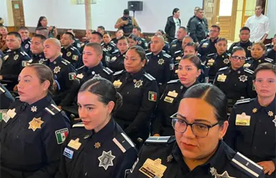 Saltillo refuerza seguridad con mil 330 policías municipales en activo