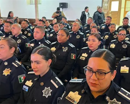 Saltillo refuerza seguridad con mil 330 policías municipales en activo