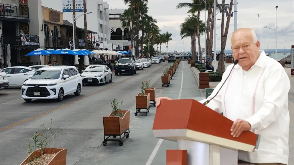 Que adornen y no estorben": Víctor Castro ordenó esto sobre las maceteras del malecón de La Paz