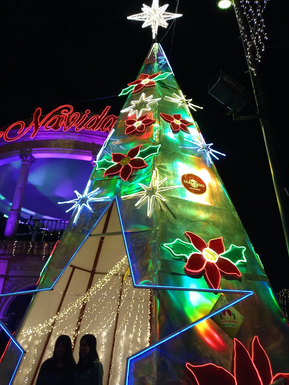 FOTOS | Encienden Alumbrado Navideño en el centro de Durango