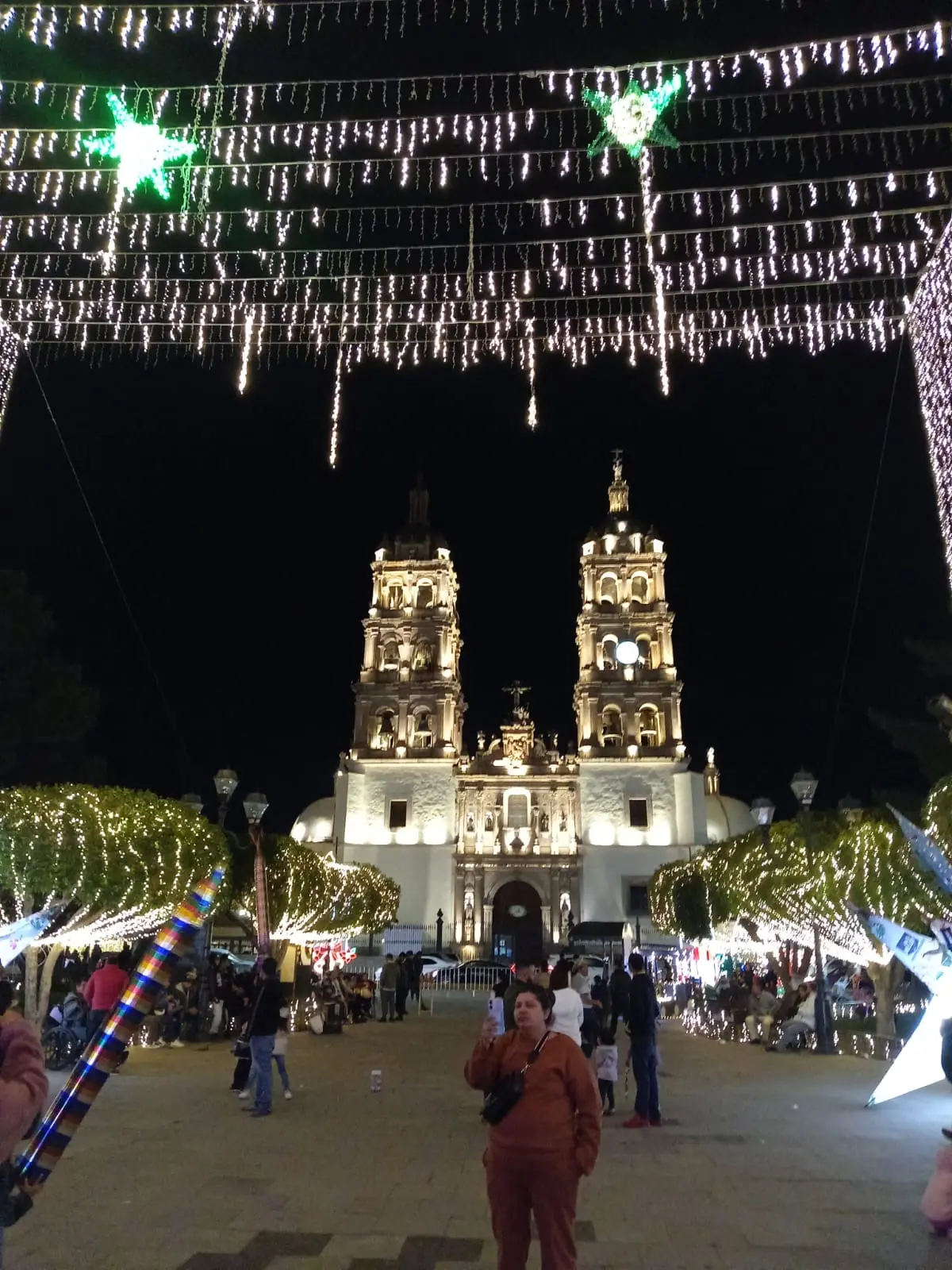 FOTOS | Encienden Alumbrado Navideño en el centro de Durango