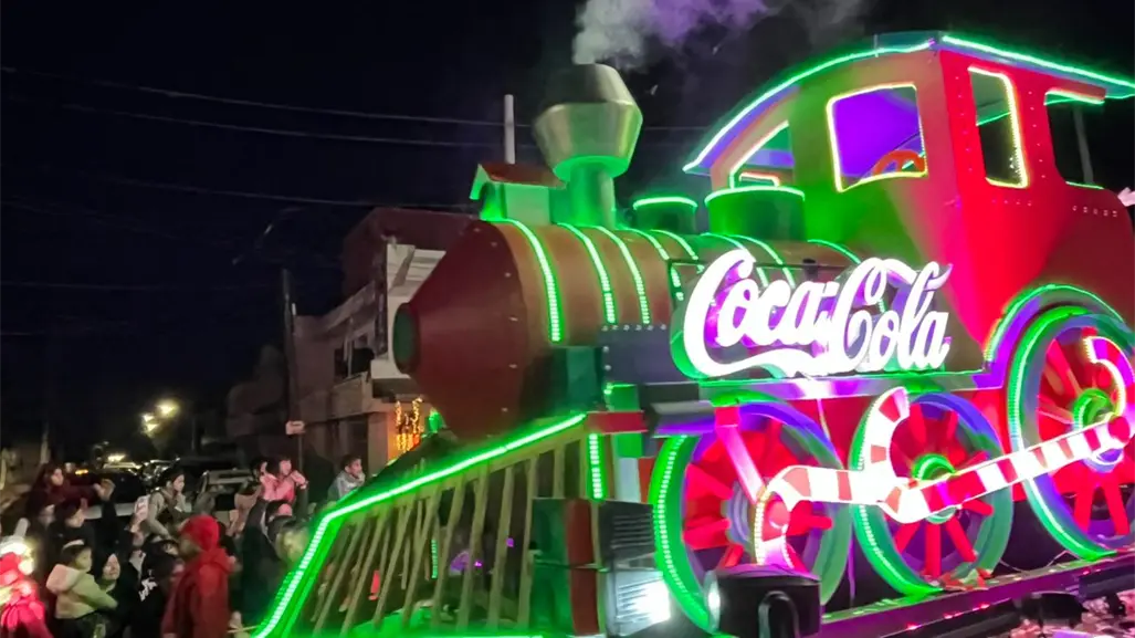 Caravana Navideña Coca-Cola: Así se vivió en Saltillo