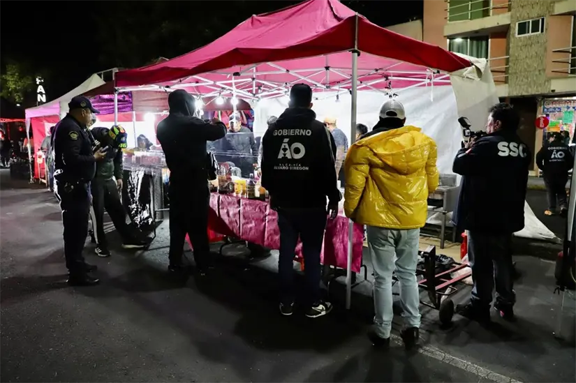 imagen recuadro Distintas autoridades fueron a diversas colonias de Álvaro Obregón. Foto: X @AlcaldiaAO