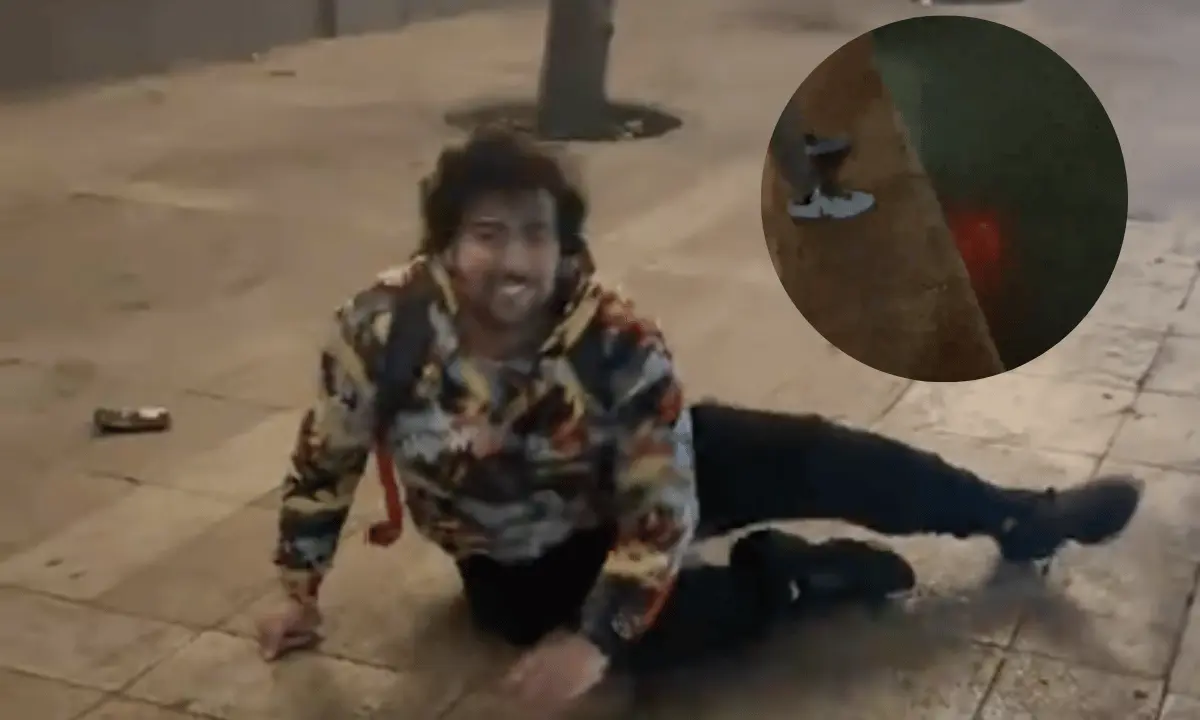 El scooter pertenece a la empresa Lime, una de las más utilizadas para movilidad en el centro. Foto: Tiktok/YoSoyNoza