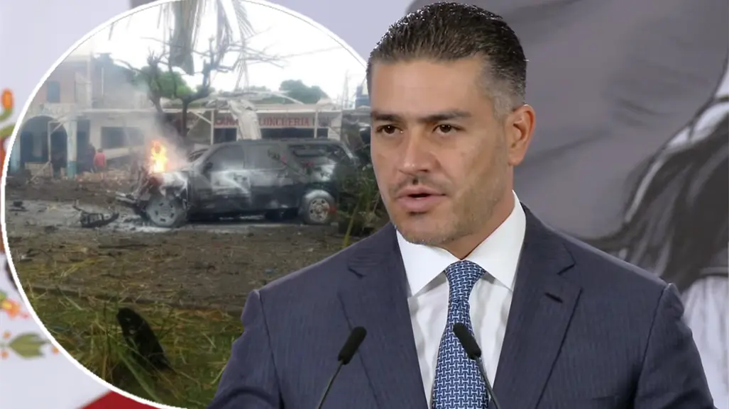 Auto Bomba en Coahuayana, Michoacán, ocurrió por disputa de territorio, afirma García Harfuch