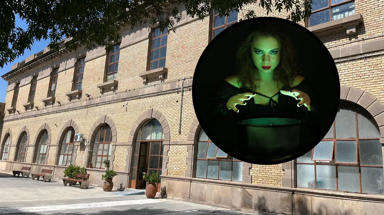 Archivo Municipal de Saltillo. Bruja. (Leslie Delgado | Canva)