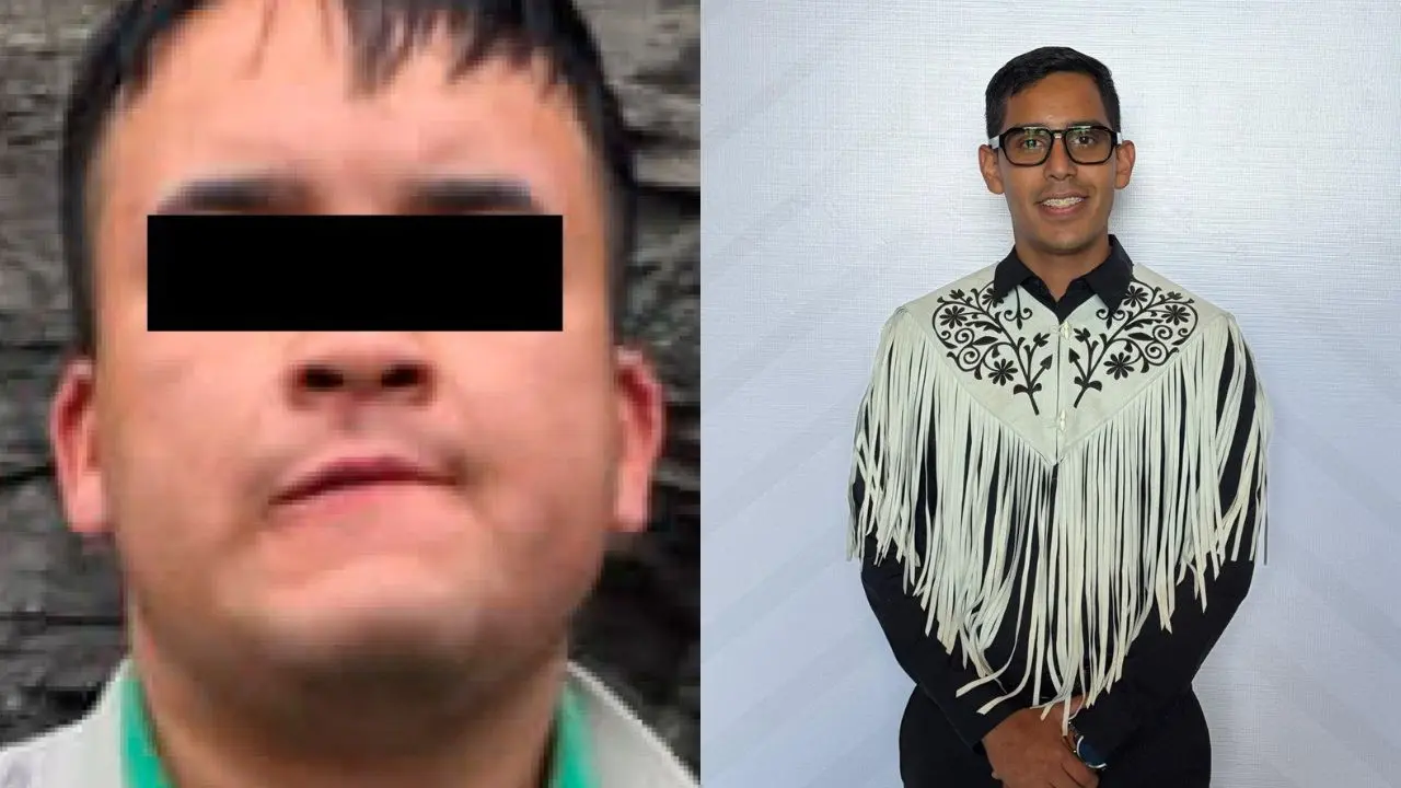 Yael N presunto implicado en la muerte de Bryan Nicolás Vicente Salinas, Regidor de Reynosa hallado en CDMX. Foto: SSC | Facebook (Brayan Nicolas Vicente Salinas) | Canva