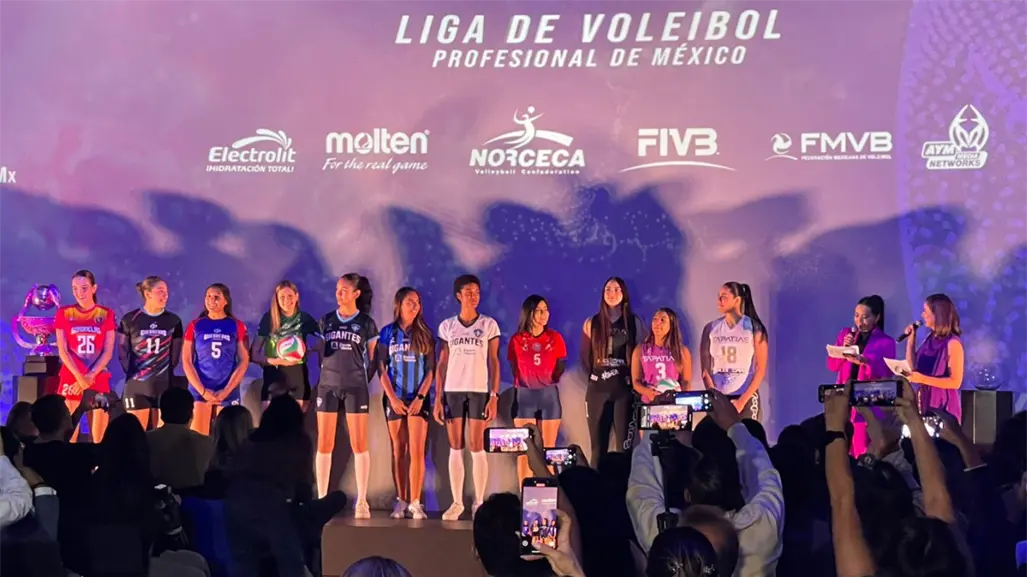 Presentan en CDMX a Liga de Vóleibol Profesional femenil, conoce los equipos y calendario de juegos
