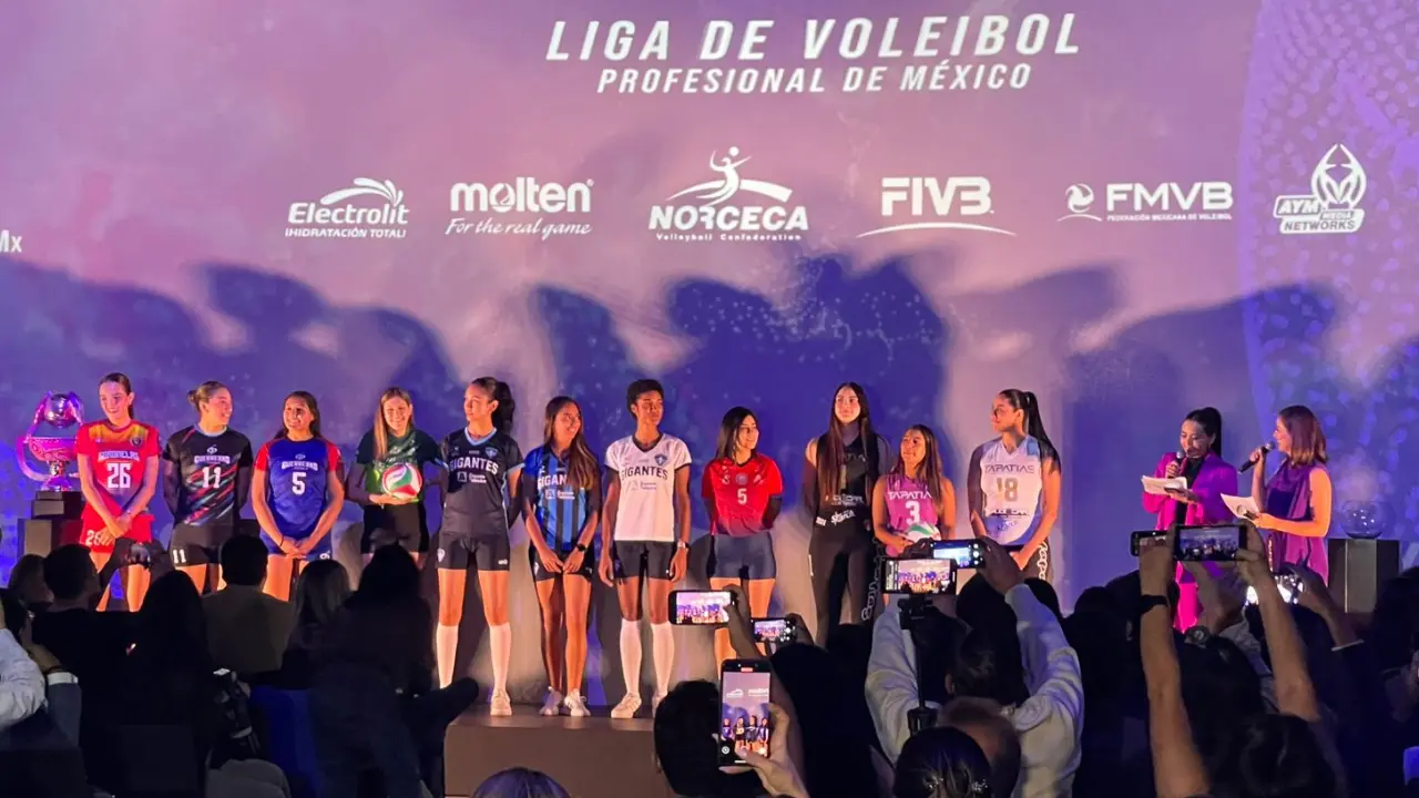 Presentación de la Liga de Vóleibol Profesional femenil en CDMX | Iván Macías