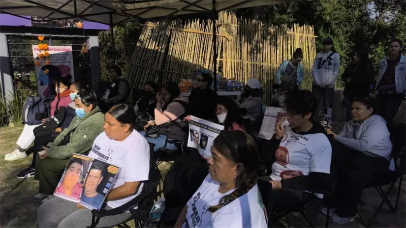 Madres y familiares buscadores. Foto:  Colectivo Hasta Encontrarles CDMX