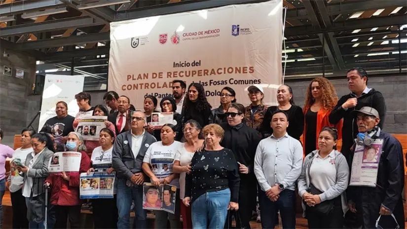 Inicio del plan de recuperaciones. Foto: Colectivo Hasta Encontrarles CDMX