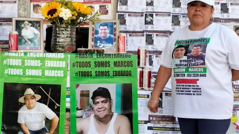 Araceli González, madre buscadora. Foto: Colectivo Hasta Encontrarles CDMX