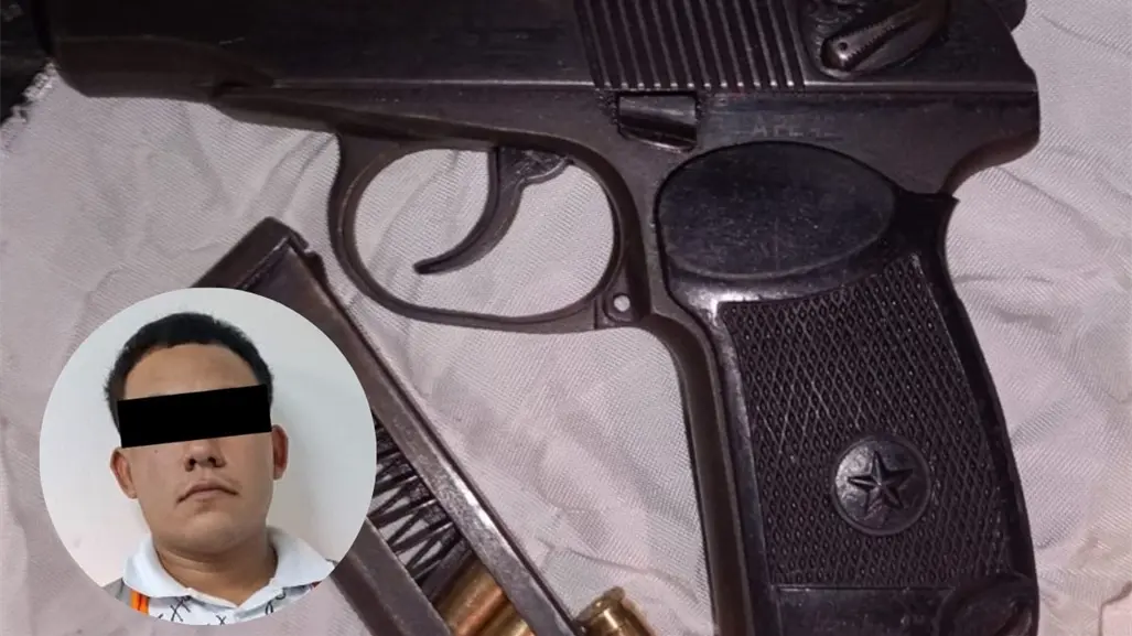 Detienen a joven armado en la carretera Nacional en Santiago