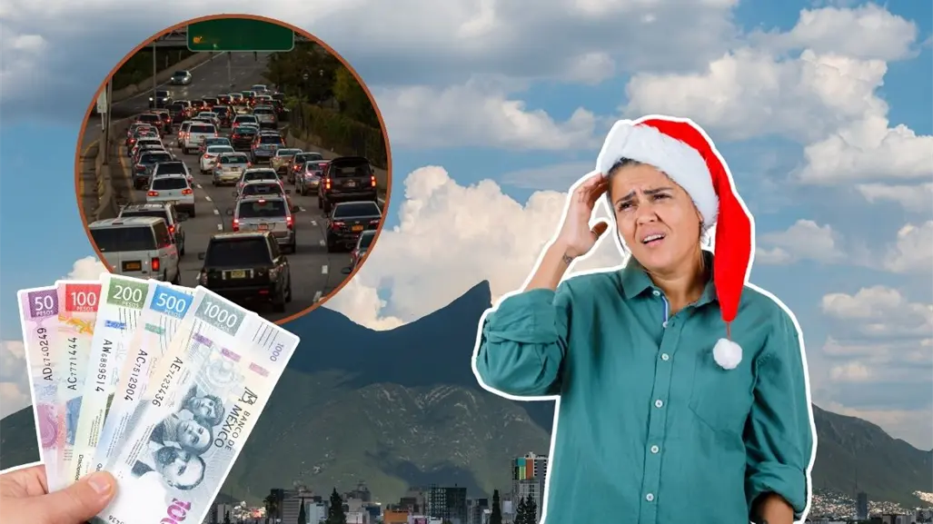 Aguinaldo y tráfico: ¿por qué diciembre se convierte en el mes más caótico en Nuevo León?