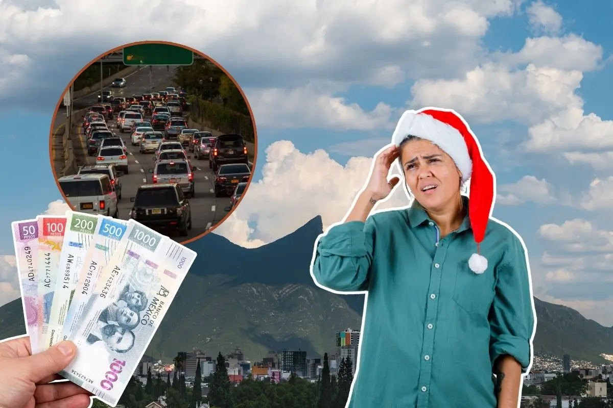 Diciembre es uno de los meses más complejos para la movilidad en Nuevo León. Foto: CANVA