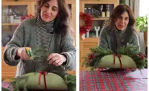 DIY Navideño: Haz un centro de mesa elegante en minutos y muy barato DIY Navideño: Haz un centro de mesa elegante en minutos y muy barato