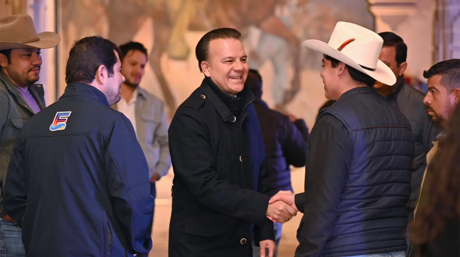 Esteban Villegas, gobernador de Durango, habla sobre el arribo de sinaloenses a Durango. | Foto: RRSS.