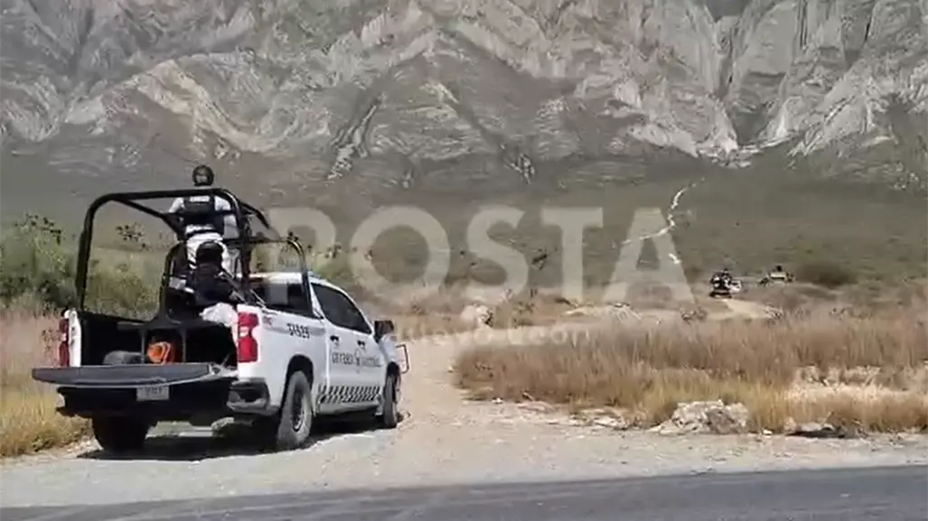 Hallan cadáver en estado de descomposición en área despoblada de García