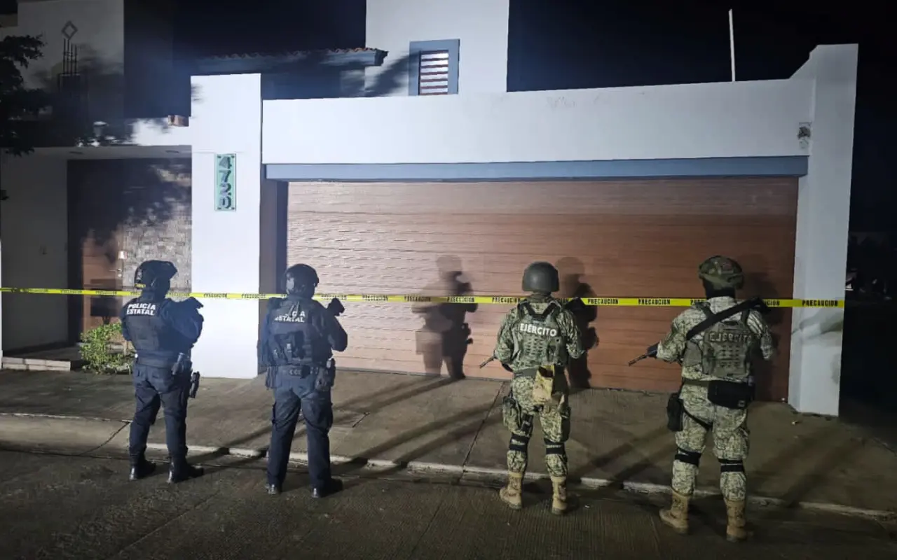 Elementos federales en operativo en Culiacán, Sinaloa. Foto: X (@sspsinaloa1)