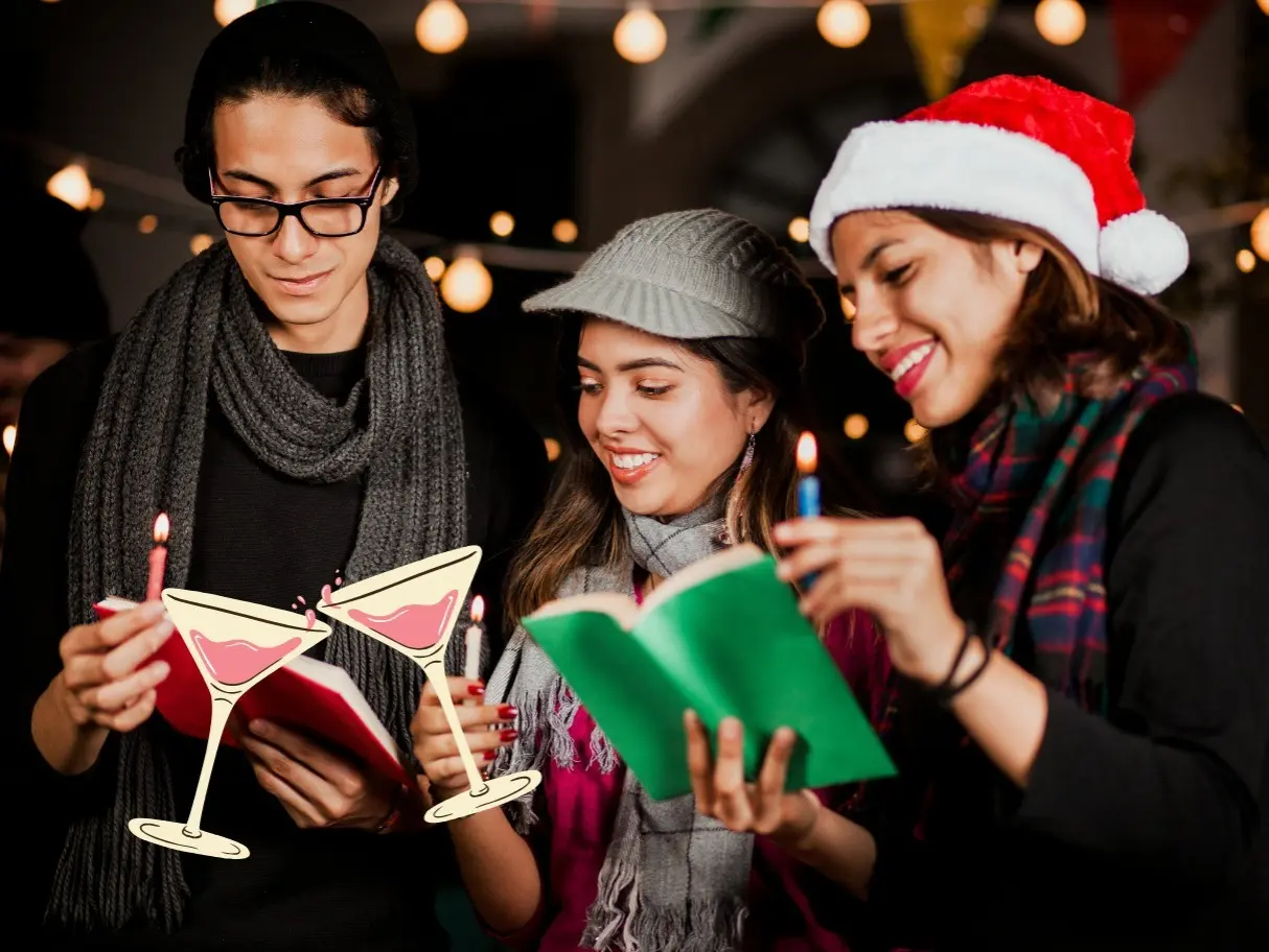 El maratón es una expresión cultural que engloba todas las fiestas decembrinas, reuniones, vacaciones, convivencias y celebraciones religiosas y sociales. Foto: Canva.