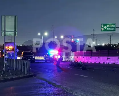 VIDEO | Motociclista muere tras ser embestido en Libramiento noreste de García