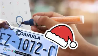 Placas vehiculares en Coahuila: ¿hay descuentos este diciembre 2025?