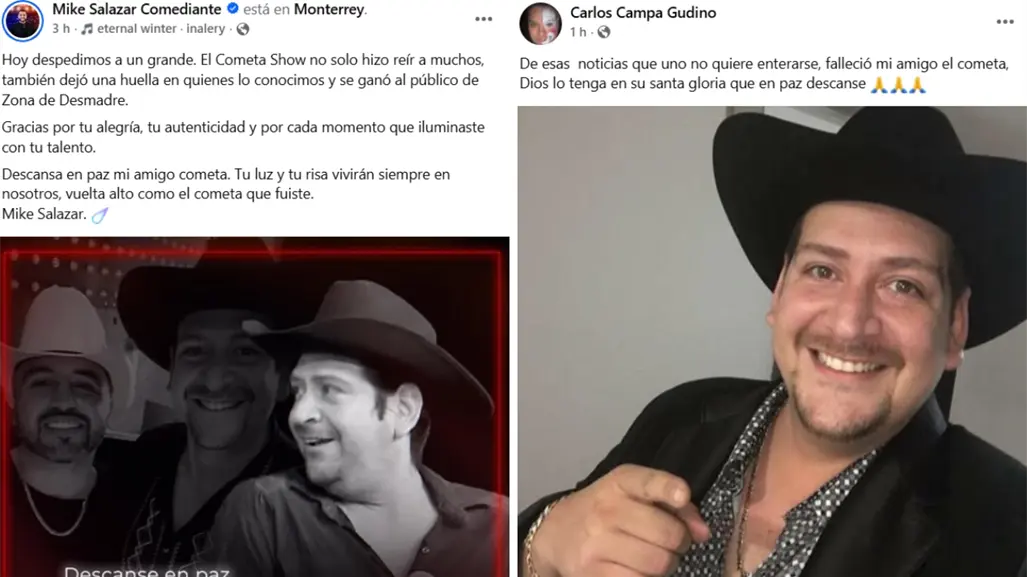 Jesús Alberto González "El Cometa Show": gremio artístico lamenta su fallecimiento