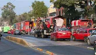 VIDEO | Caos vial en la Basílica: la llegada masiva de peregrinos deja la zona colapsada