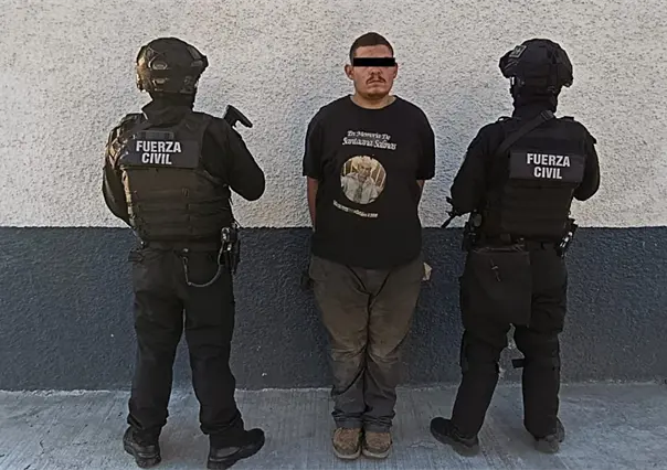 Hombre armado es detenido durante operativo de Fuerza Civil en Los Ramones