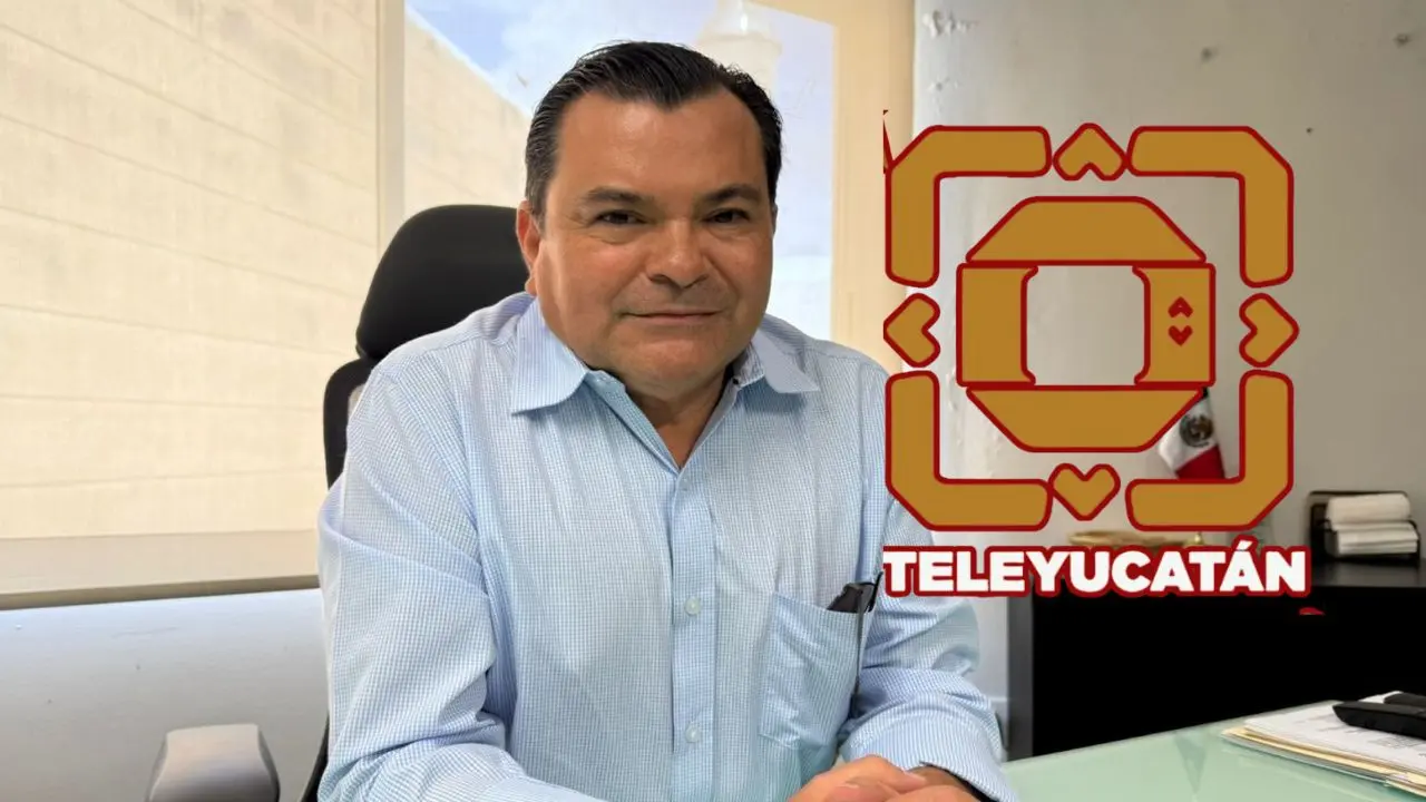 Edwin Castañeda Vallad fue nombrado por el gobernador Joaquín Diaz Mena como nuevo director general del Sistema Tele Yucatán.- Fuente Gobierno del Estado
