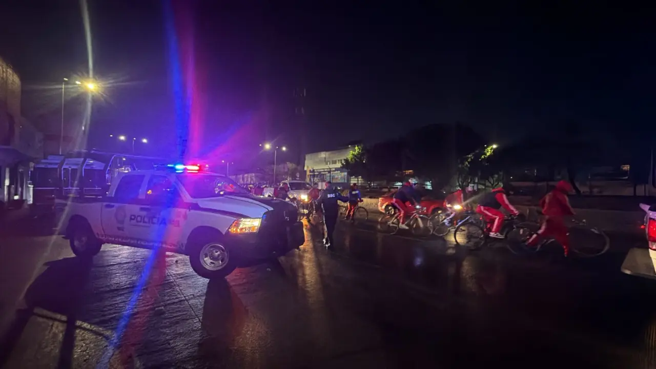 Una peregrinación se encontraba pasando por el lugar del incidente. Foto: Ramón Ramírez