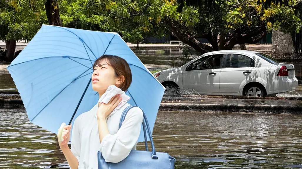 Lluvias y ambiente caluroso por el frente frio número 19 en Yucatán este miércoles 10 de diciembre