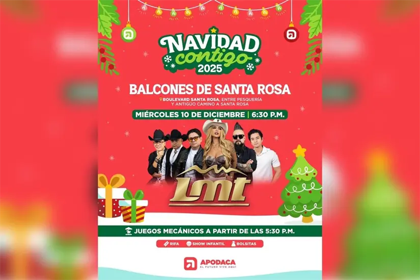 imagen recuadro El objetivo es proporcionar una celebración completa sin costo para las familias. Foto: Gobierno de Apodaca